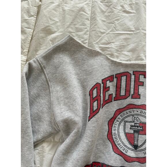Abercrombie & Fitch Oversized Slouchy Bedford Off the Shoulder Crew Neck Small - Picture 3 of 5